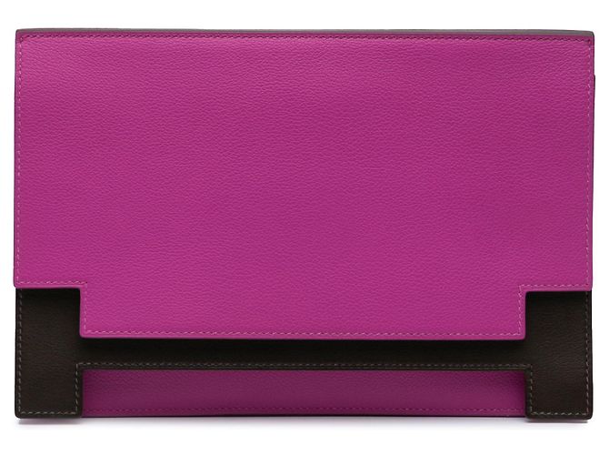 Trim Hermès HERMES Clutch-Taschen T. Leder Lila