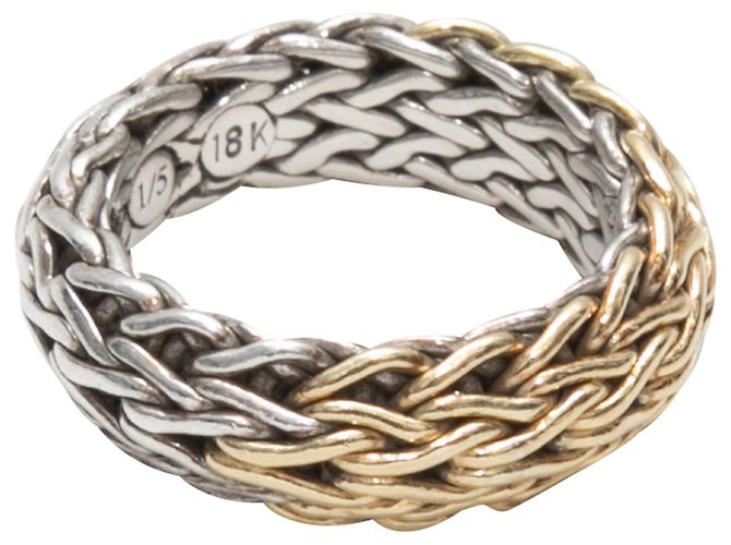 Autre Marque JOHN HARDY Anelli T.International S Oro giallo Argento
