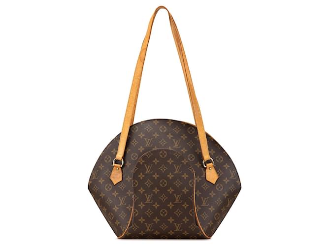 Ellipse LOUIS VUITTON Handbags T.  Leather Brown  ref.2076711
