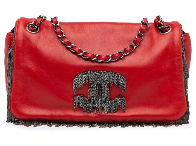 CHANEL Handbags T.  Leather Red  ref.2077700