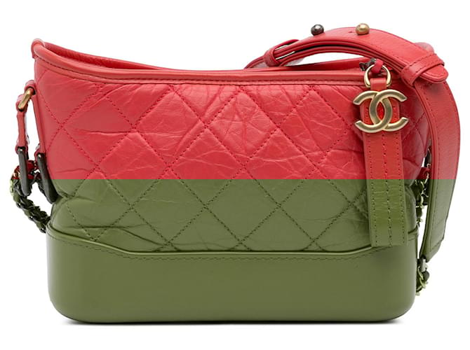 Gabrielle CHANEL Handbags T.  Leather Red  ref.2078348
