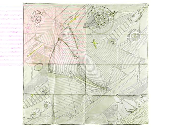 Hermès HERMES Scarves T.  Silk Pink  ref.2078445