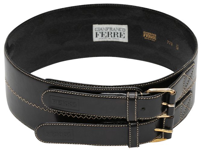 Gianfranco Ferré GIANFRANCO FERRE Belts T.International S Leather