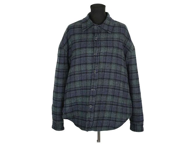 Autre Marque Blaue Baumwolljacke