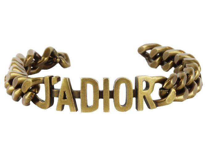 Pulsera Curb Chain J'Adior de Dior Bronce