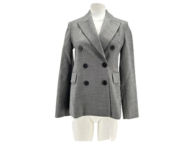 ISABEL MARANT Jackets T.FR 34 Wool Grey