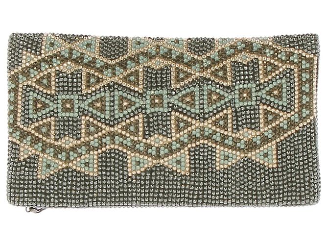 Autre Marque SILVIATCHERASSI Clutch-Taschen T. Glitzer Blau