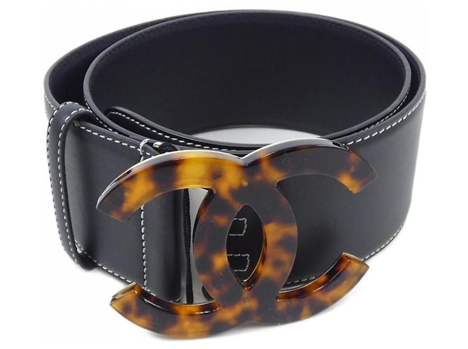 Chanel Standard Black Belt