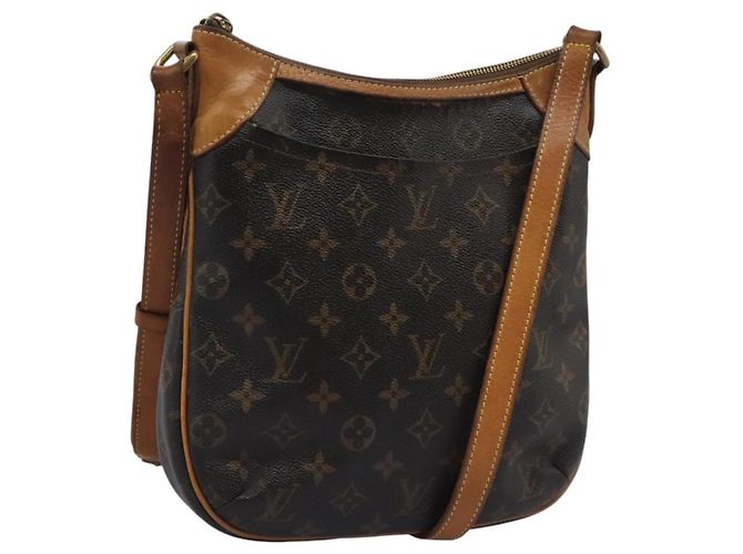 LOUIS VUITTON Schultertasche Monogram Odeon PM M56390 LV Auth BD077 Monogramm