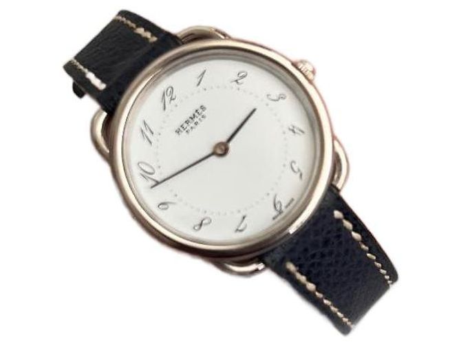 Relógio Hermès Arceau Aço Mostrador Branco 24mm 