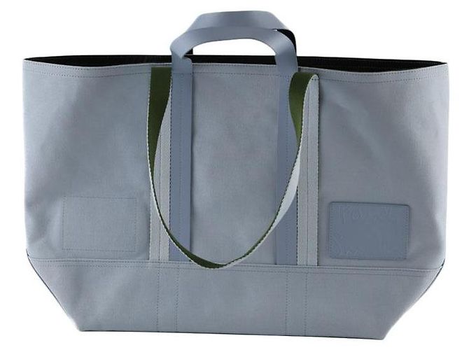 Paul Smith Cabas en coton bleu