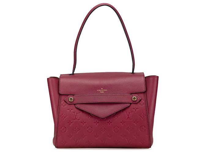 Rotes Monogramm Empreinte Trocadero von Louis Vuitton Bordeaux