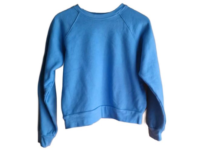 Sudadera Reformation Azul de Algodón