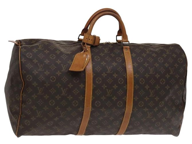 LOUIS VUITTON Monogram Keepall 60 Bolsa Boston M41422 LV Auth bs22554 Monograma