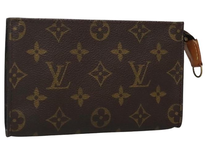 LOUIS VUITTON Monogram Bucket PM Bolsa de Accesorios LV Auth th5688 Monograma