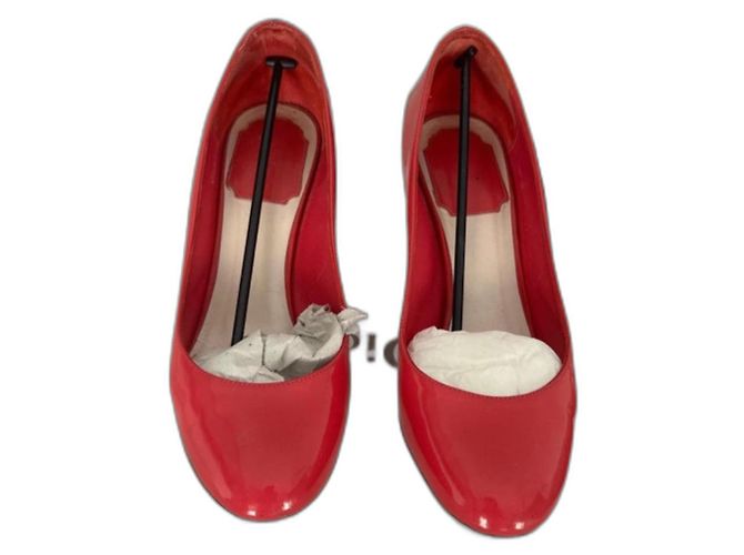 Dior High Heels Rosa Lackleder Pink