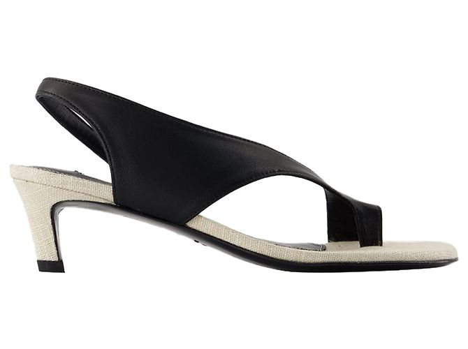 Totême Absatzsandalen - TOTEME - Leder - Schwarz