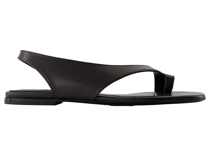 Totême Sandalen - TOTEME - Leder - Schwarz