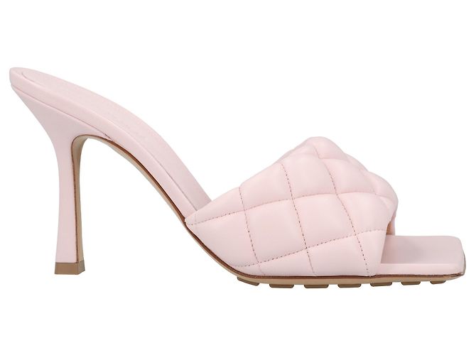Mule imbottito Bottega Veneta rosa