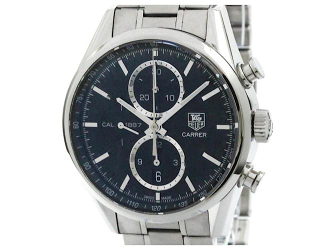 TAG Heuer Carrera Calibre 1887 Chronograph Steel Watch  ref.2082804