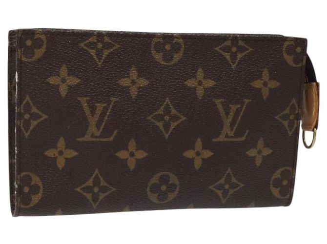 LOUIS VUITTON Monogram Bucket PM Accessory Pouch LV Auth th5687