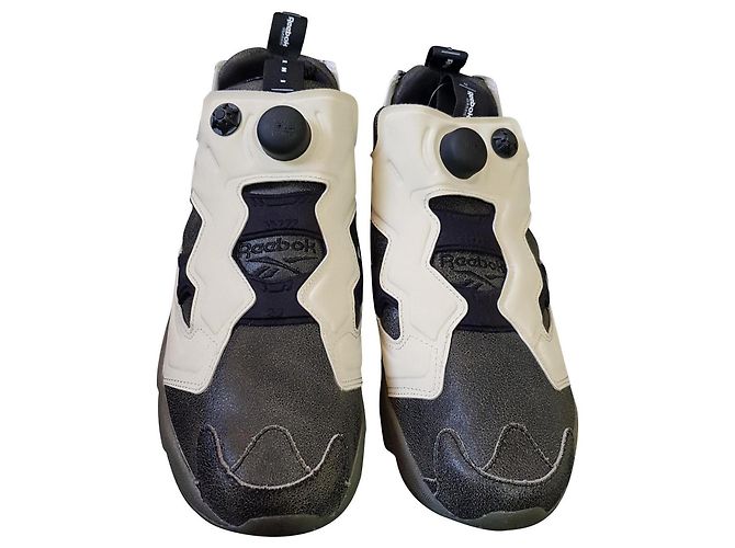 Sneakers Marni x Reebok in pelle multicolore