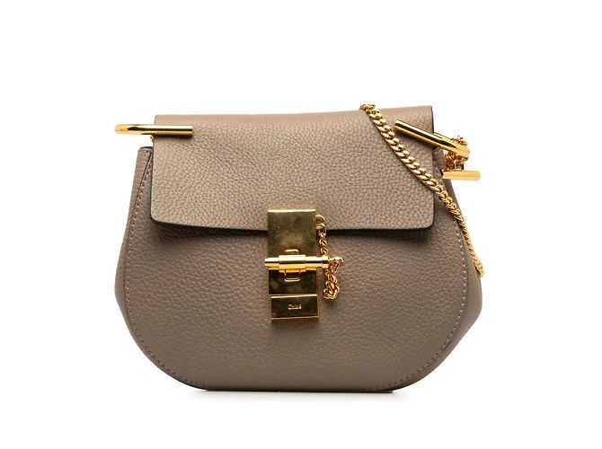 Borsa a Spalla Chloé Drew Chain D'oro