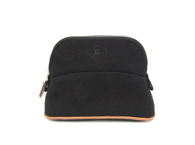 Hermès Bolide Mini Mini Tasche Braun Schwarz