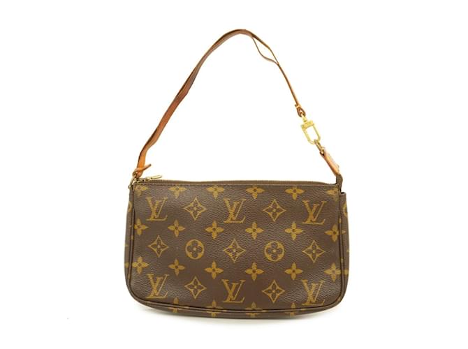 Louis Vuitton Monogram Pochette Accessoires Pouch Brown  ref.2083460