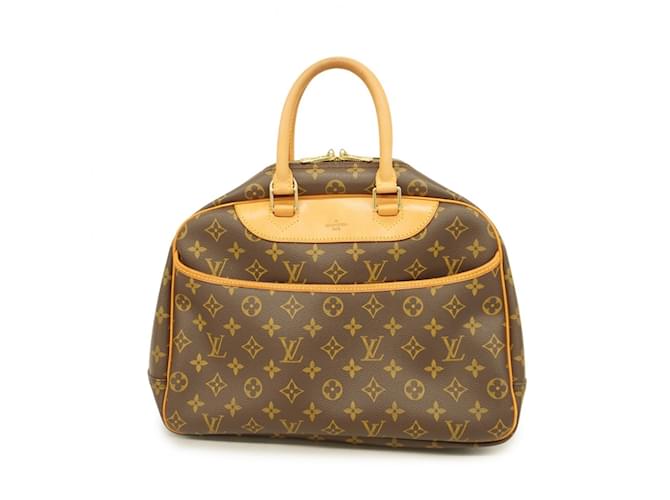 Bolsa de mão Monogram Deauville da Louis Vuitton Marrom  ref.2083502