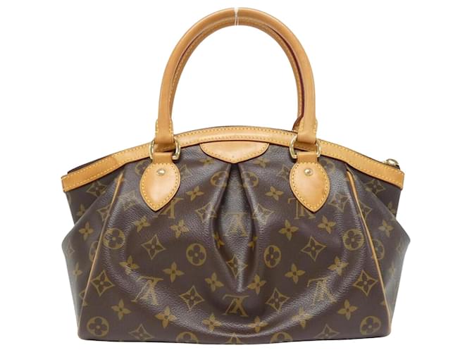 Louis Vuitton Tivoli Brown Cloth  ref.2084201