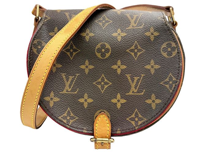 Bolso de Hombro Monogram Louis Vuitton Castaño Monograma