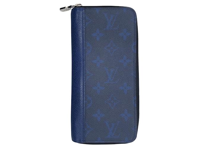 Louis Vuitton Monogram Zippy Wallet Blue Plastic  ref.2085647