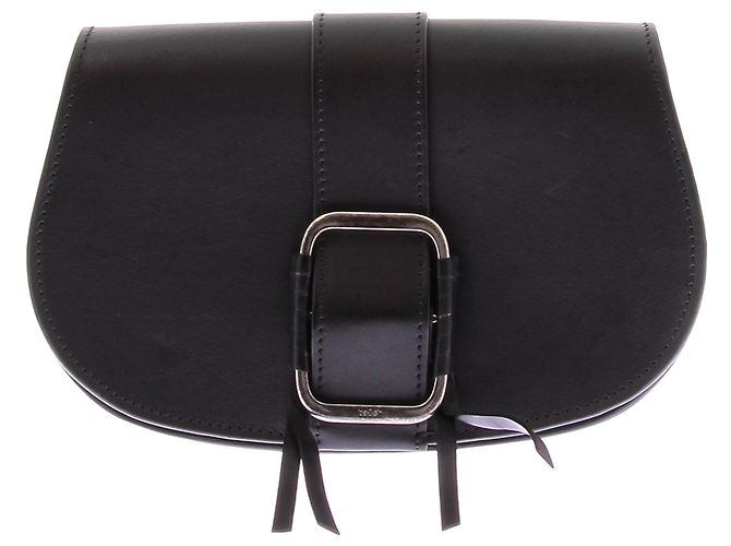 Bolsas BA&SH T. Couro Preto
