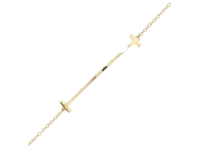 Tiffany & Co Pulseira charm sorriso Tiffany T Amarelo  ref.2085726