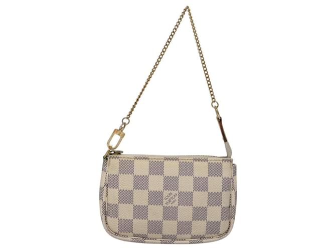 Louis Vuitton Pochette Accessoire White Cloth  ref.2085941