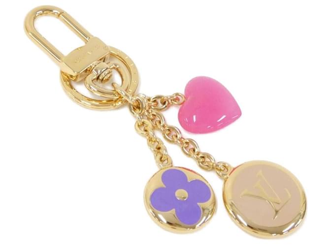Louis Vuitton Keychain Golden Gold-plated  ref.2086115