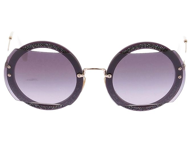 MIU MIU Sunglasses T.  Plastic Black