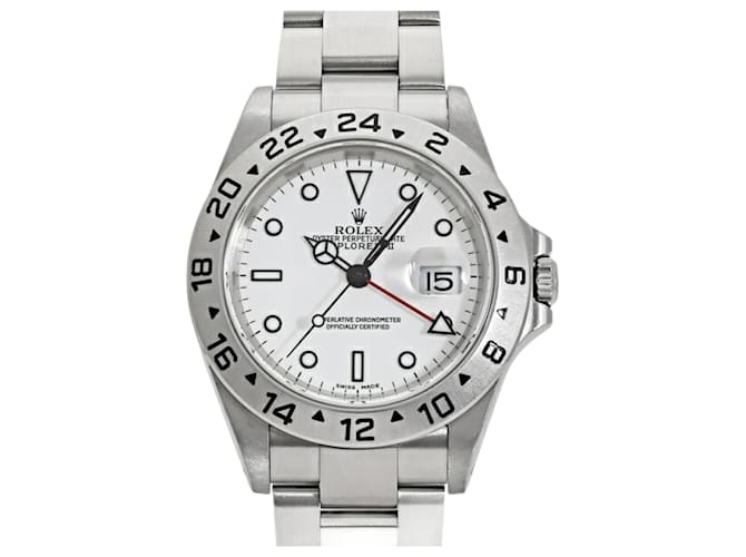 Rolex Explorer II 16570 White Dial Men's Watch  ref.2088049