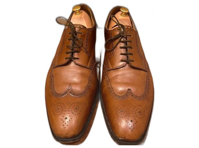John Lobb Derby Modello Campbell Marrone chiaro 