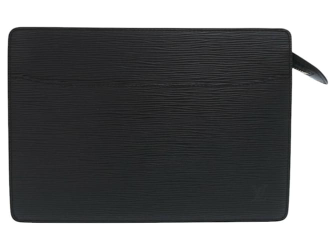 Louis Vuitton Pochette Homme Epi Leather Clutch Bag Black  ref.2088553
