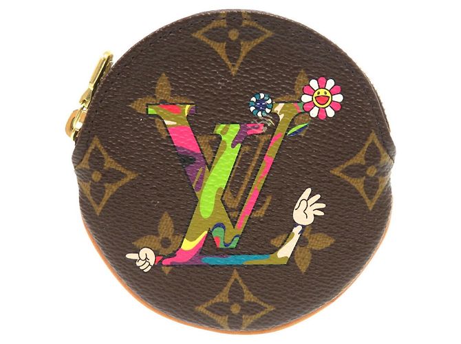 Louis Vuitton Monogram Coin Purse Brown