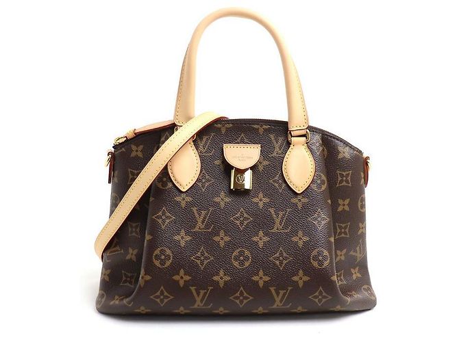 Bolsa de Ombro Monogram Rivoli PM da Louis Vuitton Marrom