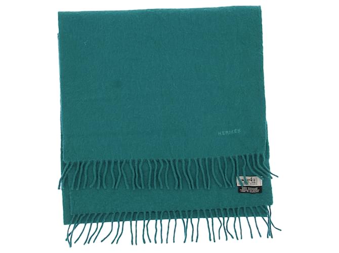 Hermès HERMES Scarves T.  Cashmere Blue  ref.2089733