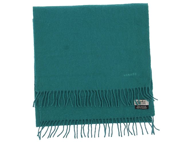 Hermès Écharpes HERMES T. Cachemire Bleu
