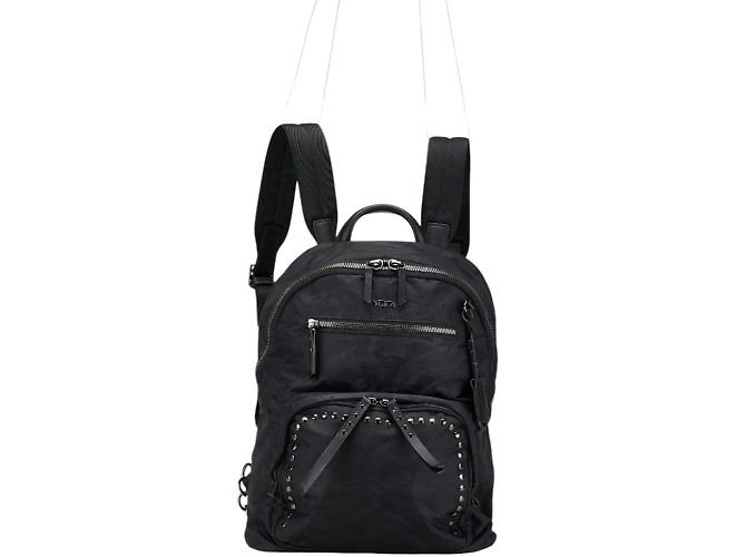 Zaino camouflage con borchie TUMI Nero