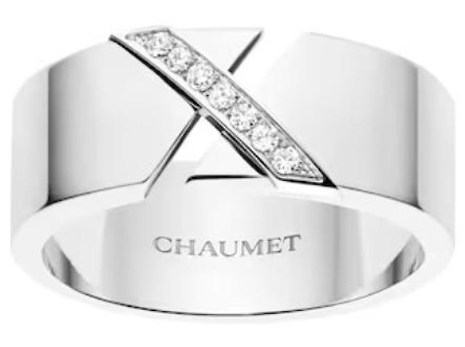 Chaumet Diamantring - Weißgold Kollektion Liens Évidences Silber