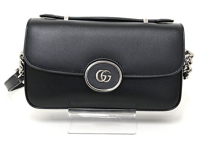 GUCCI Petit GG Mini Borsa a Spalla Nero