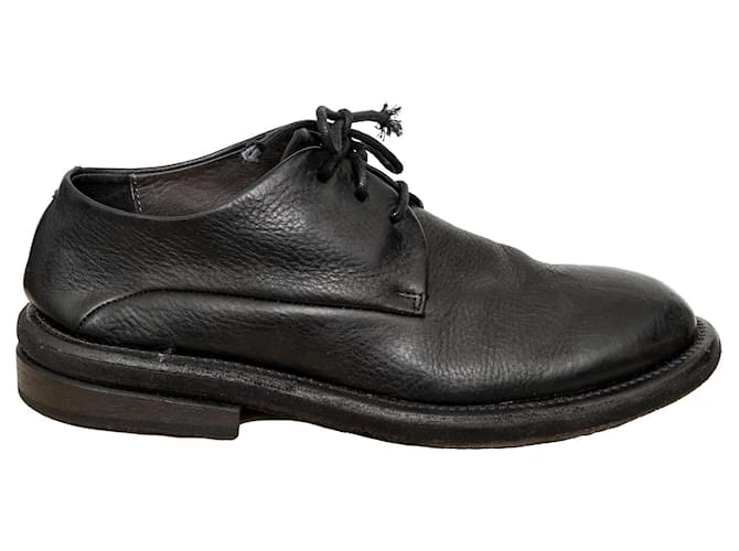 Autre Marque Marsèll Gommello Derby Shoes Black Leather  ref.2091452