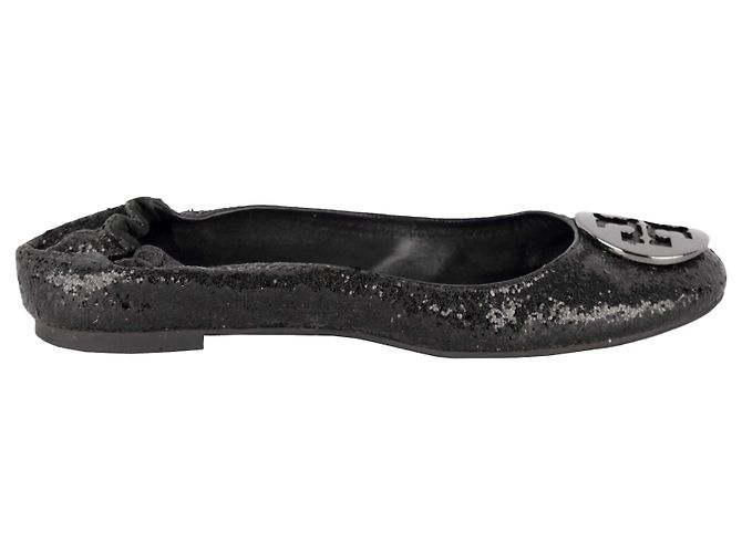 Sapatilhas Reva em lantejoulas Tory Burch - '10s Preto